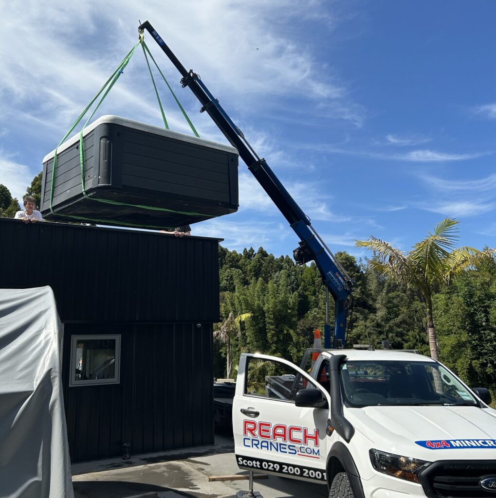 moving a spa onto a 5 m balcony