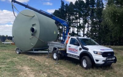 30,000L Water Tank Delivery Made Easy with Hamilton Hiab Hire